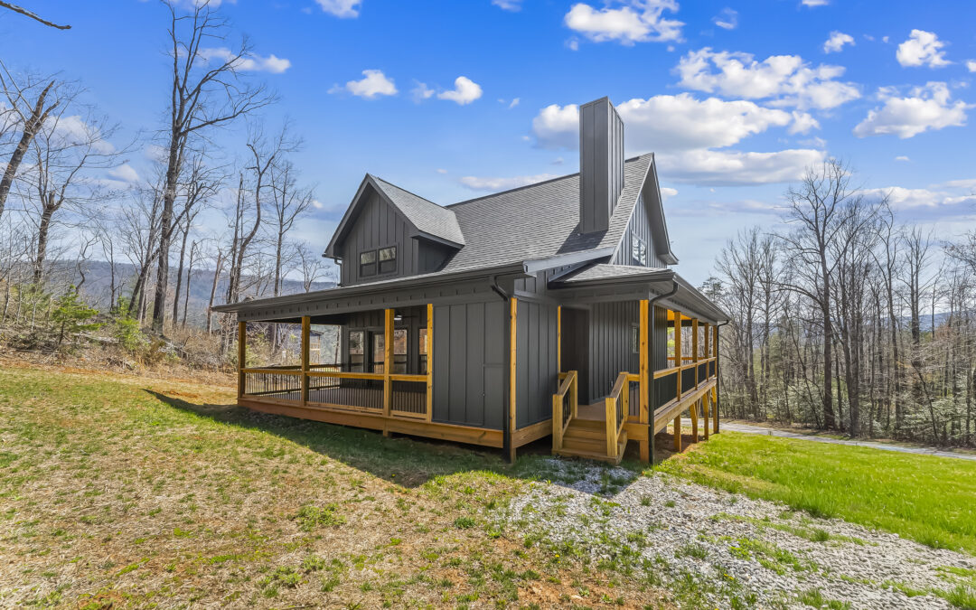 Linville Falls Mountain Club property and community in North Cove NC in the Blue Ridge Mountains