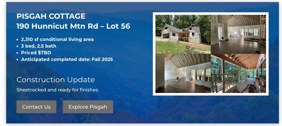 Blue Ridge Mountains of North Carolina where Florida retirees are increasingly choosing to relocate